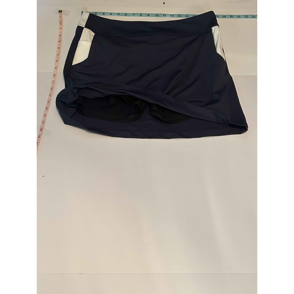 Greg Norman Golf Skort Athletic Activewear White Trim Pockets L